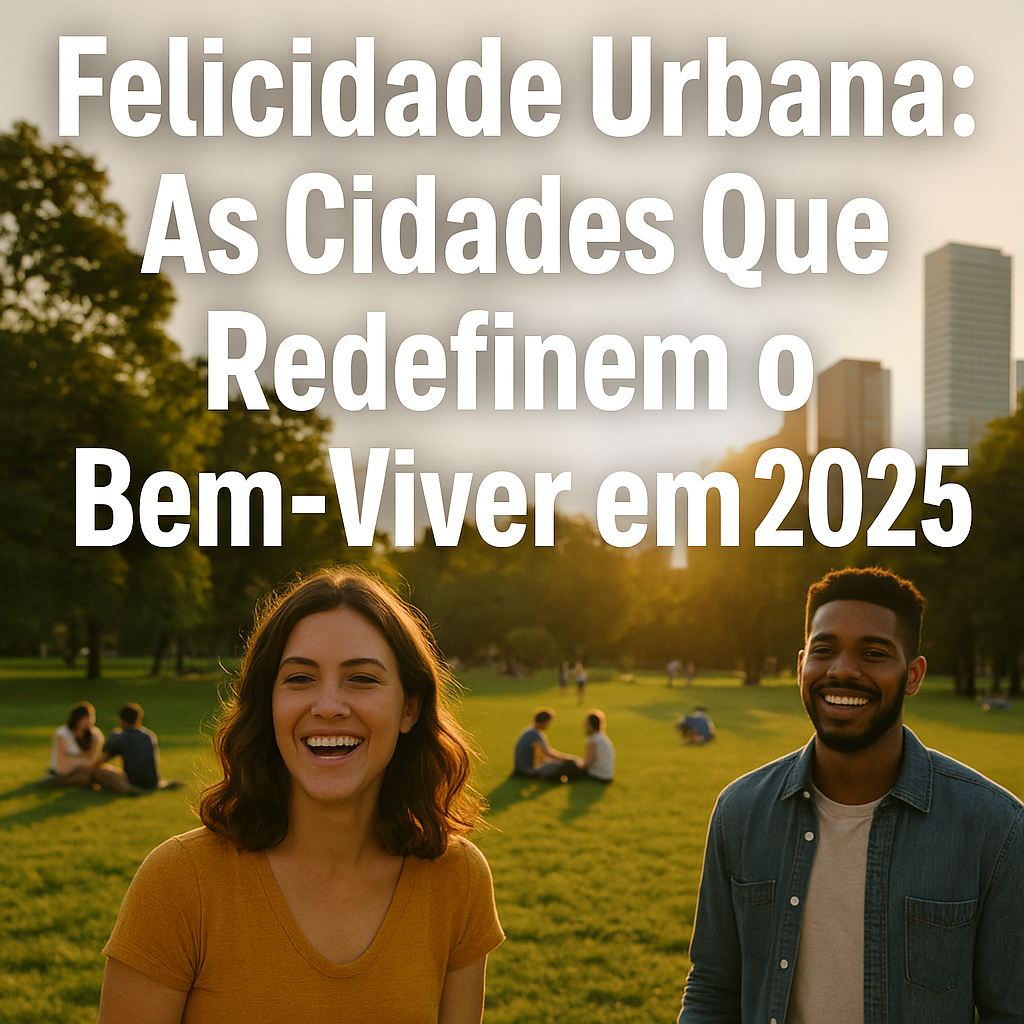 5 cidades mais feliz em 2025